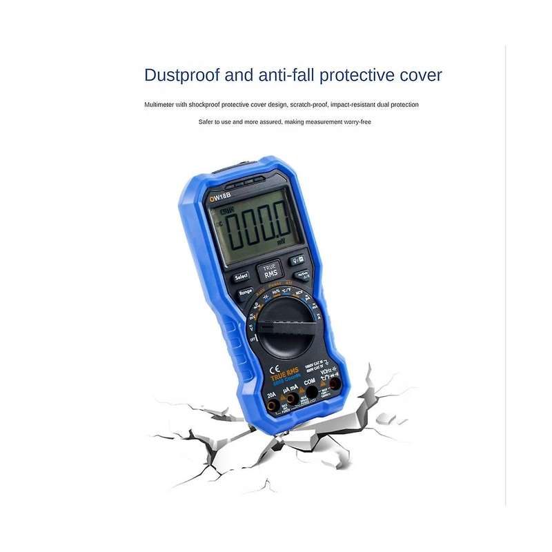 Ow18b Digital Multimeter Auto Range Bluetooth Version Data Multimeter Thermometer
