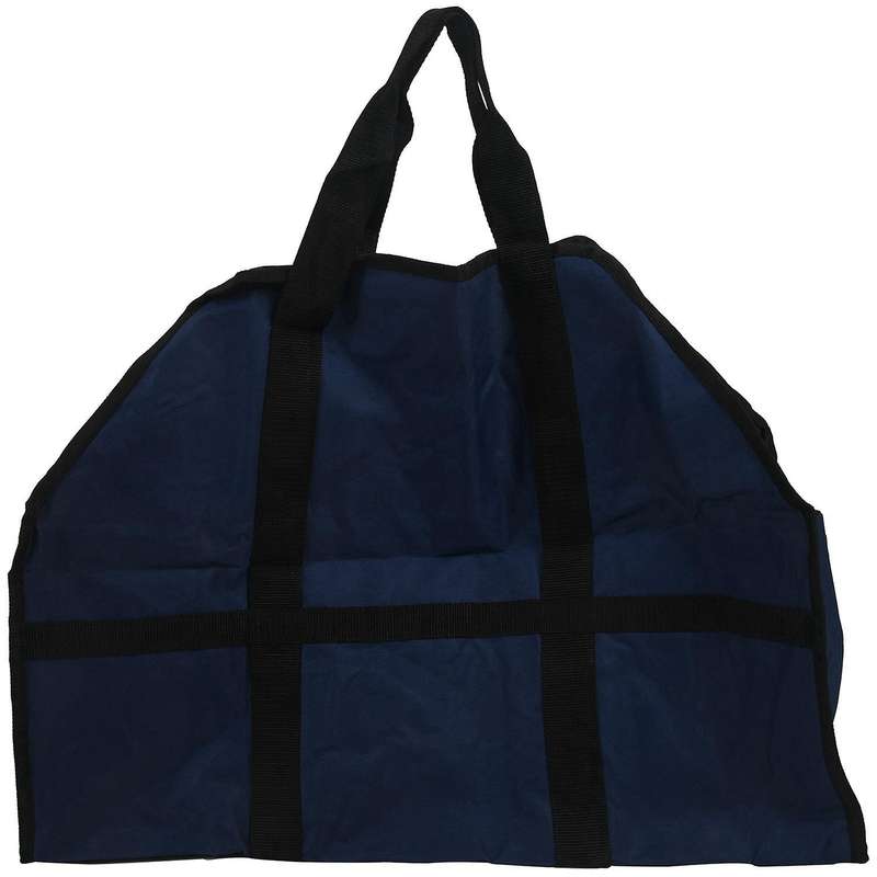 Oxford Camping Log Carrier Outdoor Handle Package Storage Firewood Durable Navy Blue