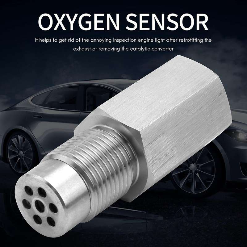 Oxygen O2 Sensor Adapter Bung Catalytic Converter Fix Check Engine Light
