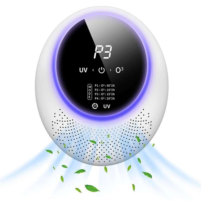 Ozone Machine Odor Removal for Home & Pets, Portable Generator with 10,000mAh Battery, Eliminator Ho