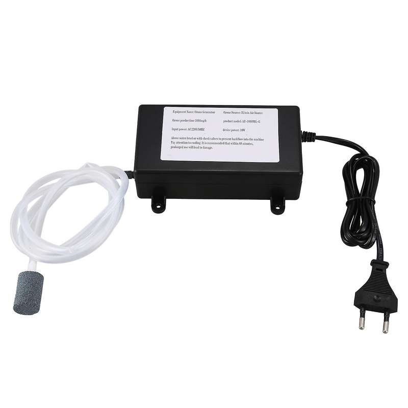 Ozone Generator 1000Mg Ozonizer Water Air Purifier Cleaner Treatment Fruit Vegetable Fish Tank ,EU P