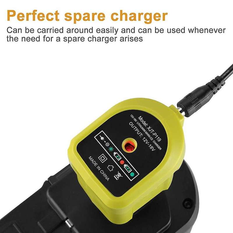P119 NiCd Lithium-Ion Dual Battery Charger for 18V ONE+ Battery P102 P103 P104 P105 P107 P108, EU Pl