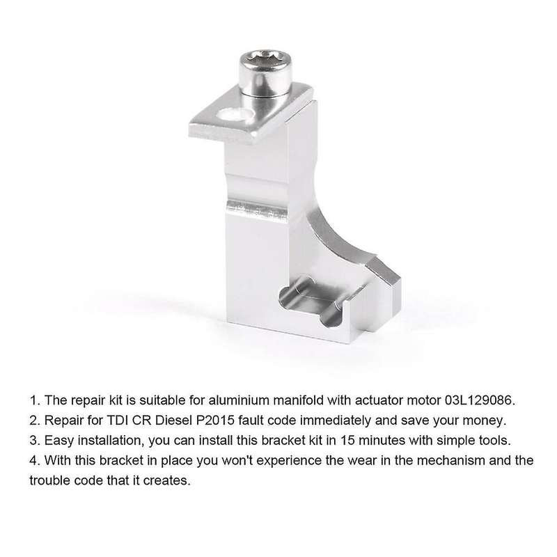 P2015 Repair Bracket Kit Intake Manifold for 2.0 TDI CR Intake Manifold 03L129711E