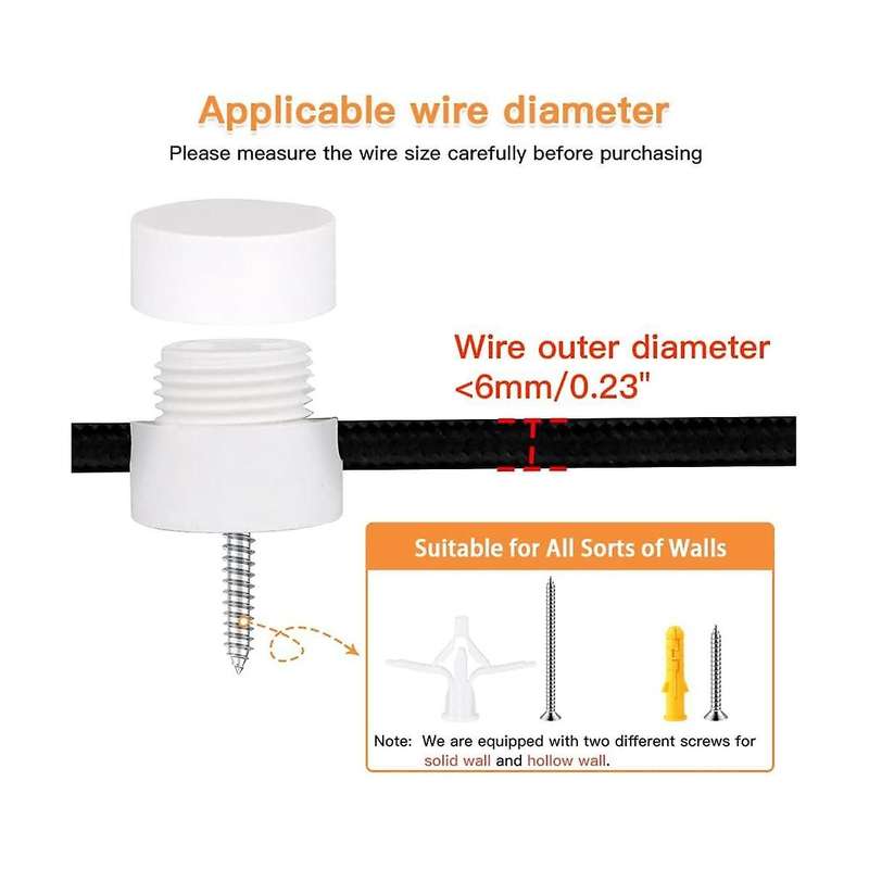Pack Hook for Ceiling Hanging Light Ceiling Hooks for Hanging Lights White Pendant Light Hanging Ho