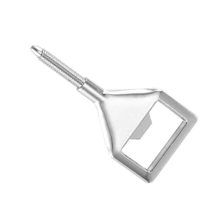 Pack Of 10 Opener Blanks Metal Thread Beer Opener, Inserts Kits Beer Opener, Wooden Cap Opener