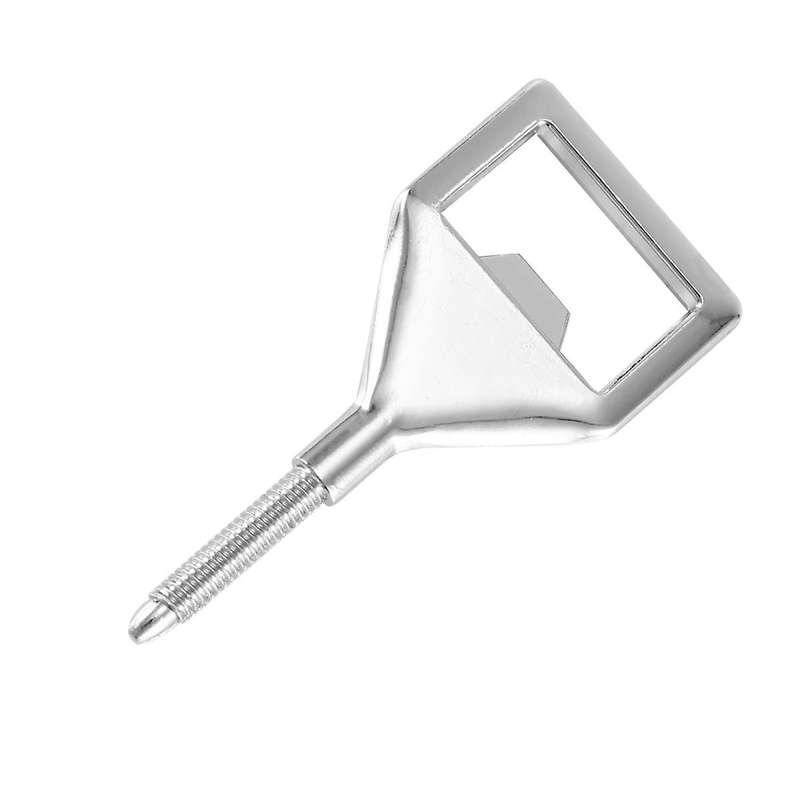 Pack Of 10 Opener Blanks Metal Thread Beer Opener, Inserts Kits Beer Opener, Wooden Cap Opener