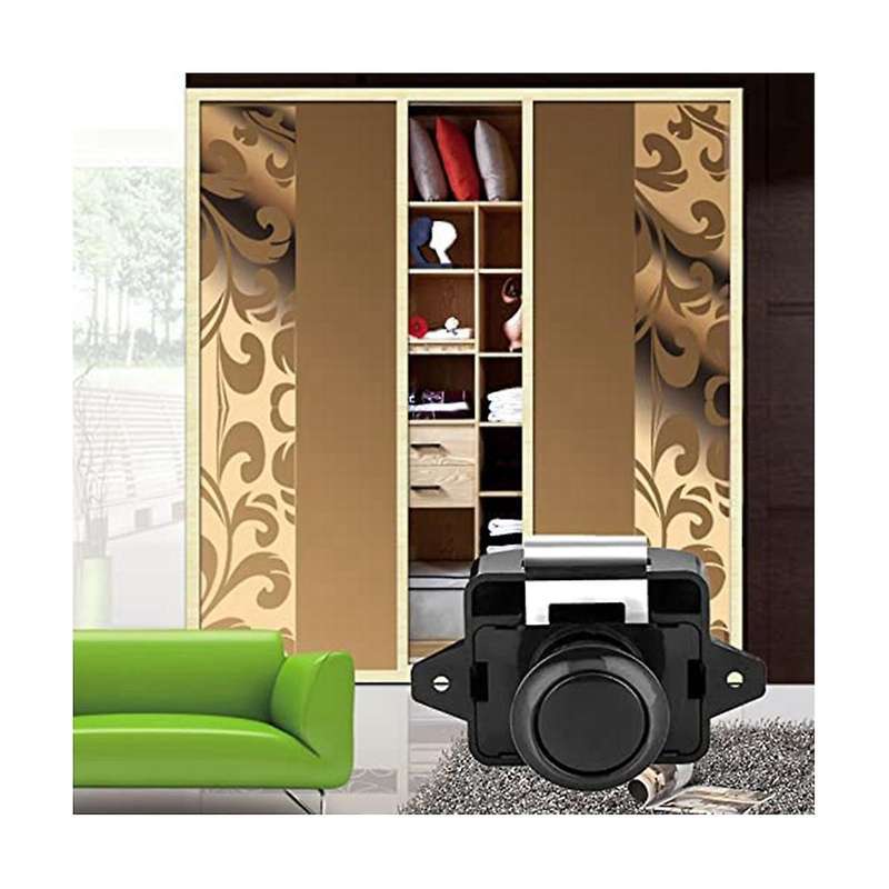 Pack Of 10 Locks, Metal Push Button Door Locks Furniture Locks Cabinet Locks Cabinet Locks Door Loc