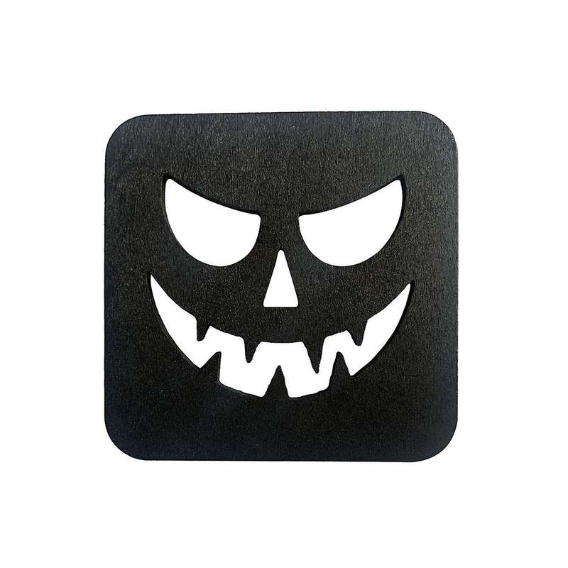 Pack Of 10 Halloween Painting Coasters , Art Coaster Kits, Diy Skull Ghost Pumpkin Coasters, Painti