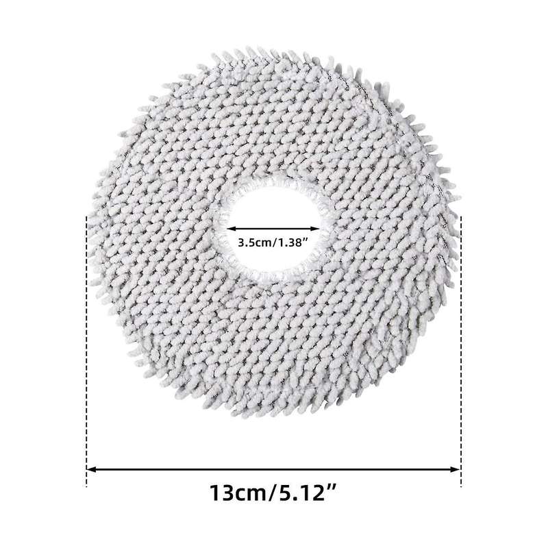 Pack Of 12 Wipes for X10+& L10s Ultra/l10 Ultra Robot Vacuum Cleaner, Microfibre Wet Mop Pads Acces