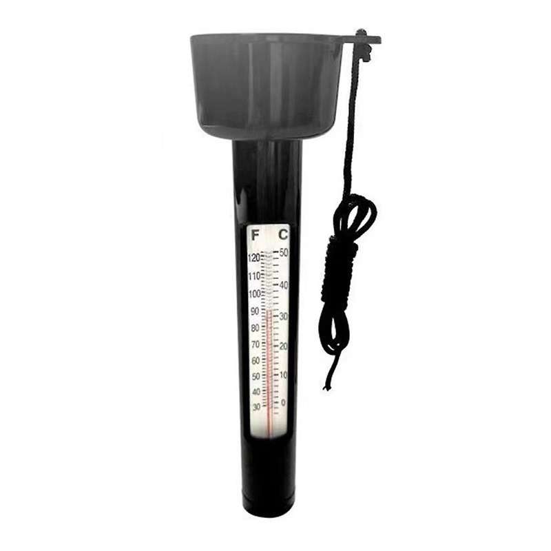Pack of 2 Outside Garden Pond Floating Water Thermometers 0-50C