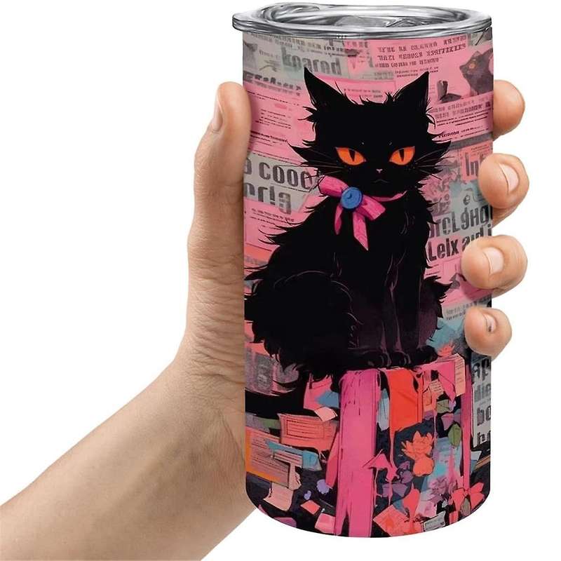 Pack of 4 12 Oz Sublimated Tumblers Blank, Insulated Stainless Steel Water Bottles with Lids and Str