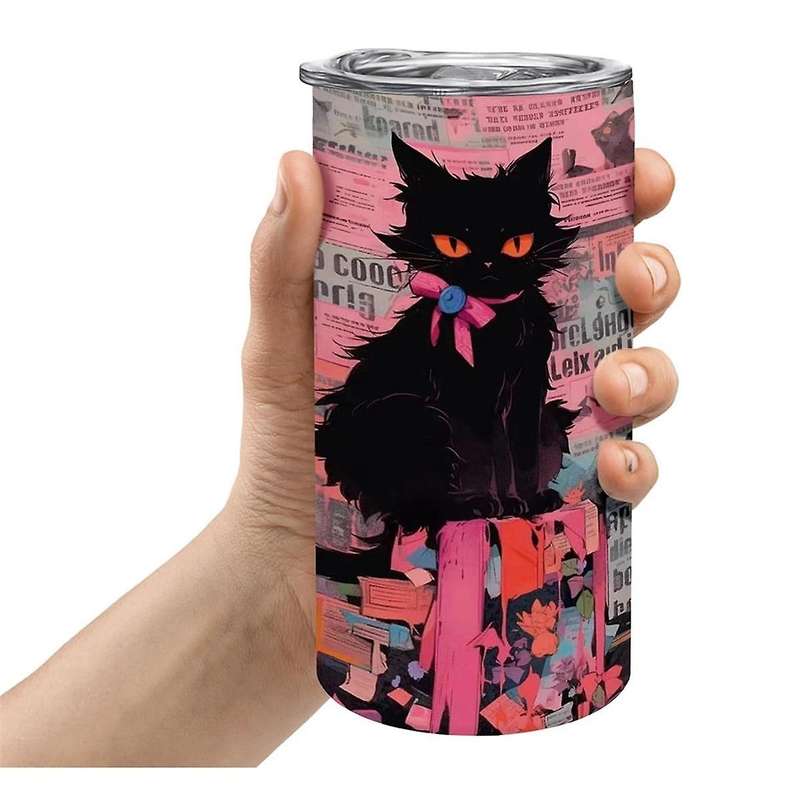 Pack of 6 12 Oz Sublimated Tumblers Blank, Insulated Stainless Steel Water Bottles with Lids and Str