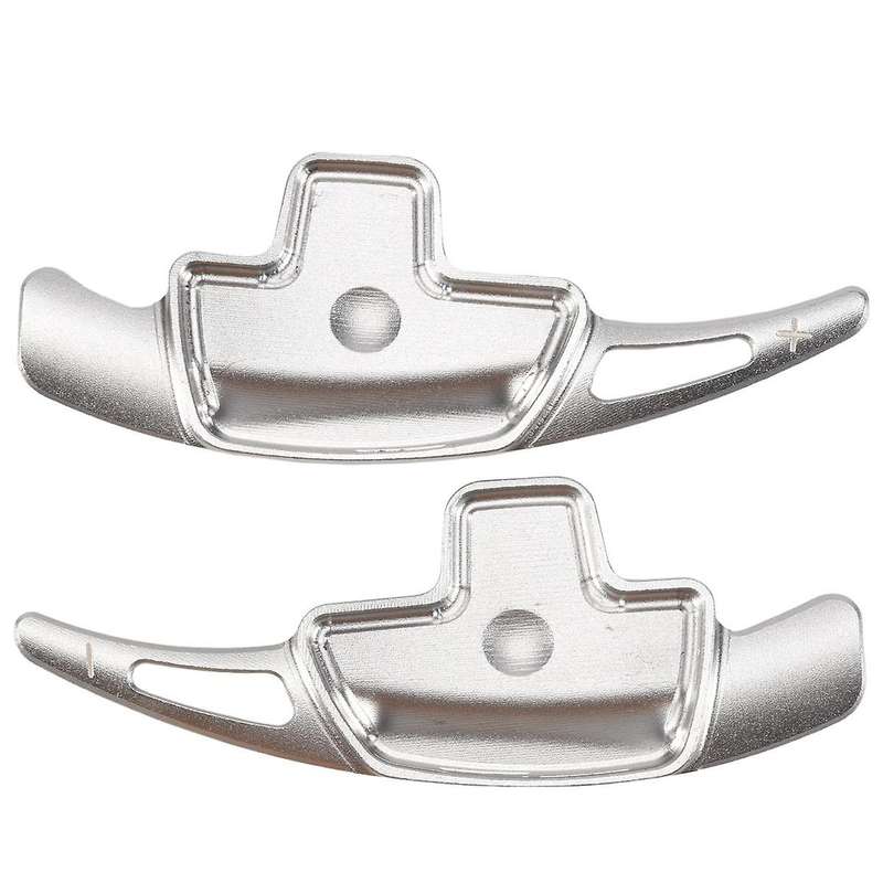 Paddle Shifter Extension for Aluminum Alloy Shift Paddle Blade Silver for C Cla E G Gla Glc Gls Met