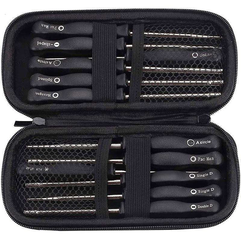 Pack-Of-12 Carburetor Adjustment Tool Carburator Adjusting Kit for 2- Small Trimmer Weedeater Chain