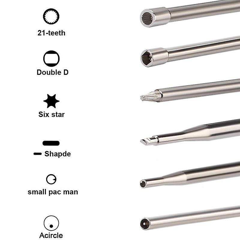 Pack-Of-12 Carburetor Adjustment Tool Carburator Adjusting Kit for 2- Small Trimmer Weedeater Chain