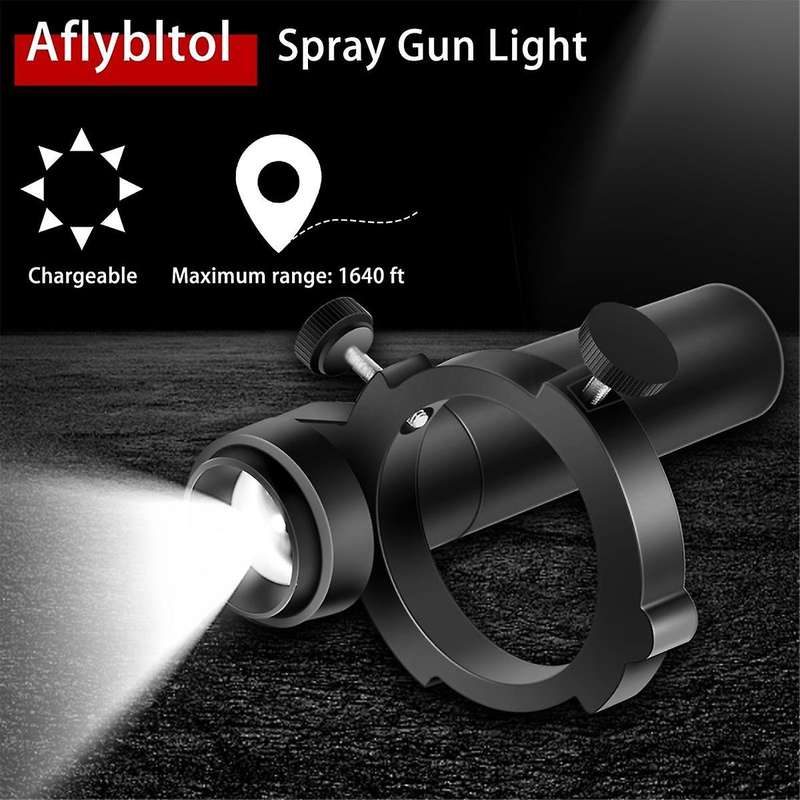 Paint Spray LED Light Universal Automotive Paint Light Universal Adjustable Brightness Spray Paint