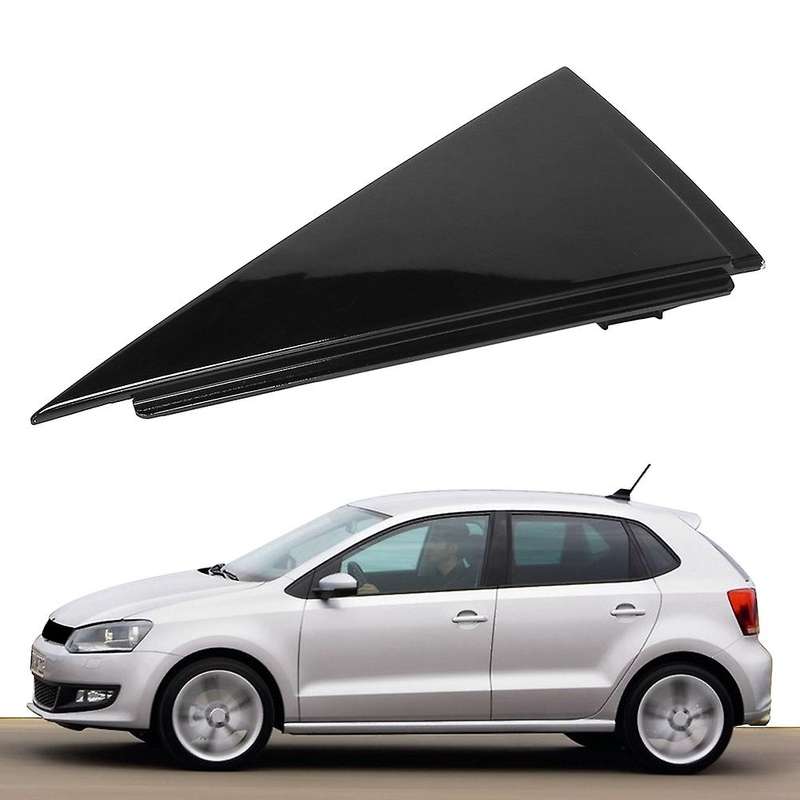 Pair Car Rear Window Moldings Triple-Cornered Trim Strips for 2011-2020