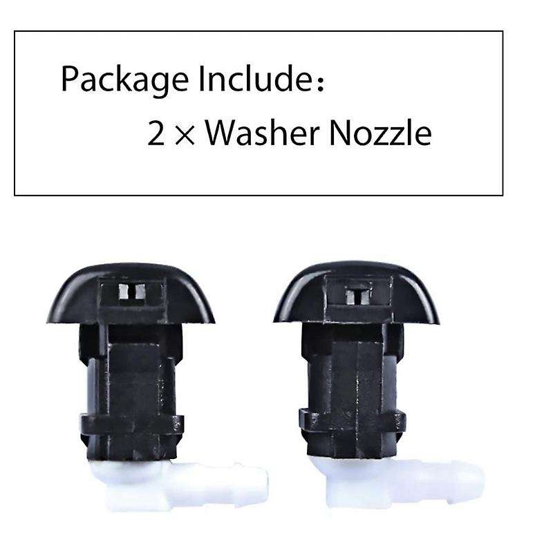 Pair Car Windshield Washer Spray Nozzle Wiper 15778747 for SRX 2004-2009 for 2003-2007