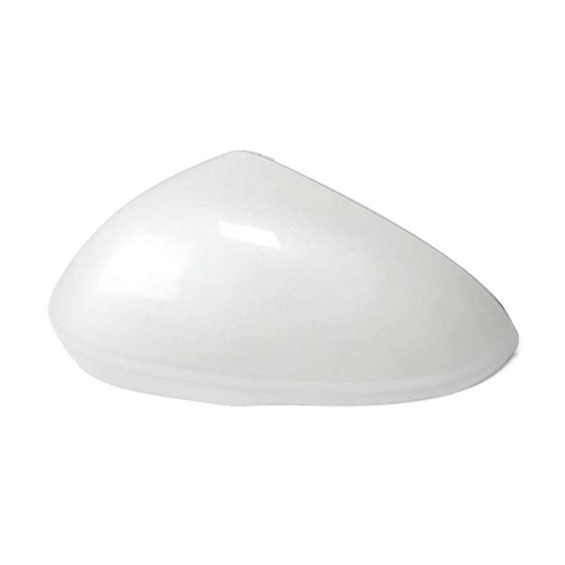 Pair Driver & Passenger Side Side Rearview Mirror Cover Cap for Mondeo 2013-2020 White