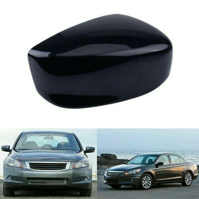 Pair Driver & Passenger Side Side Rearview Mirror Cover Cap for Accord 2008-2012 76201-TC0-H01 76251