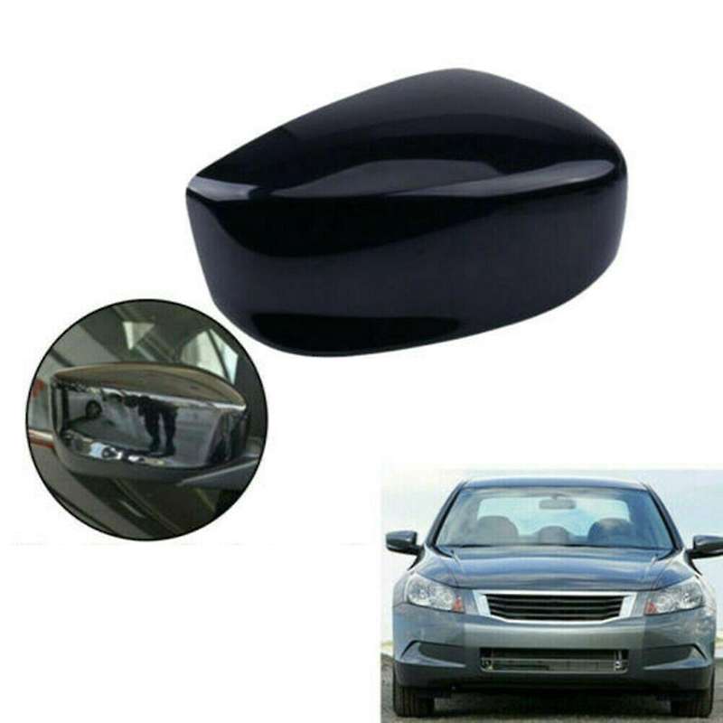 Pair Driver & Passenger Side Side Rearview Mirror Cover Cap for Accord 2008-2012 76201-TC0-H01 76251
