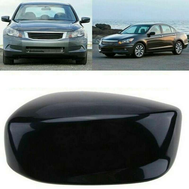 Pair Driver & Passenger Side Side Rearview Mirror Cover Cap for Accord 2008-2012 76201-TC0-H01 76251