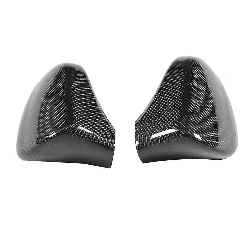 Pair Carbon Fiber Rear View Mirror Cover-Side Mirror Cover Cap for 2013-18 Gs/Es/Rc//Gsf/Ct/ Models