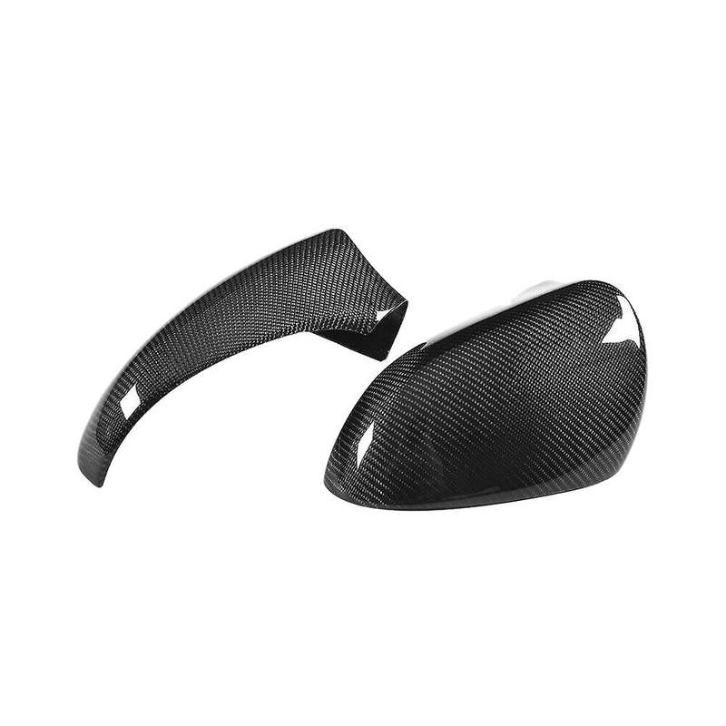Pair Carbon Fiber Rear View Mirror Cover-Side Mirror Cover Cap for 2013-18 Gs/Es/Rc//Gsf/Ct/ Models