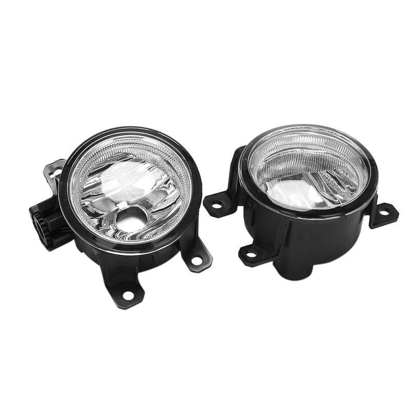Pair Driver Passenger Side Fog Lamp Cover for Jazz Fit Odyssey Accessories