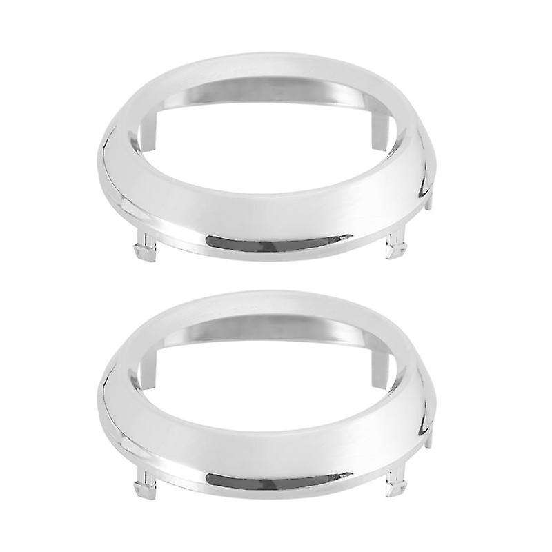 Pair Fog Light Lamp Bezel Cover for 2011-2017 Sienna Se Chrome Trim Rings 52713-08020 52712-08020