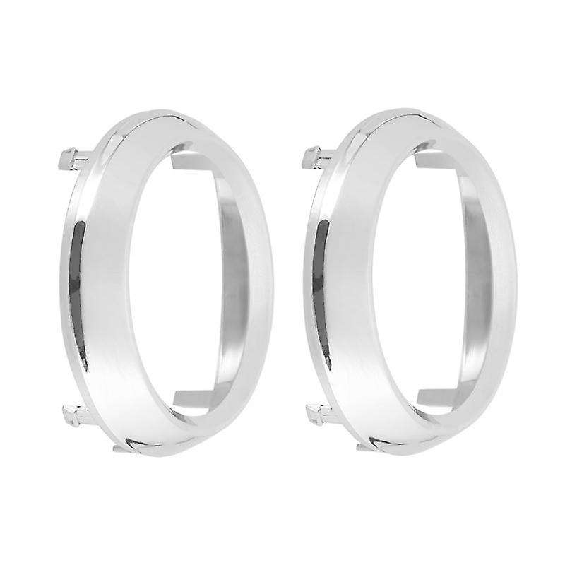 Pair Fog Light Lamp Bezel Cover for 2011-2017 Sienna Se Chrome Trim Rings 52713-08020 52712-08020