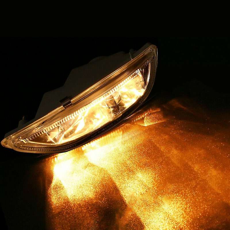Pair Front Bumper Fog Light Clear Lens Driving Lamp Assembly for 2001 2002 81220-02030 81210-02040