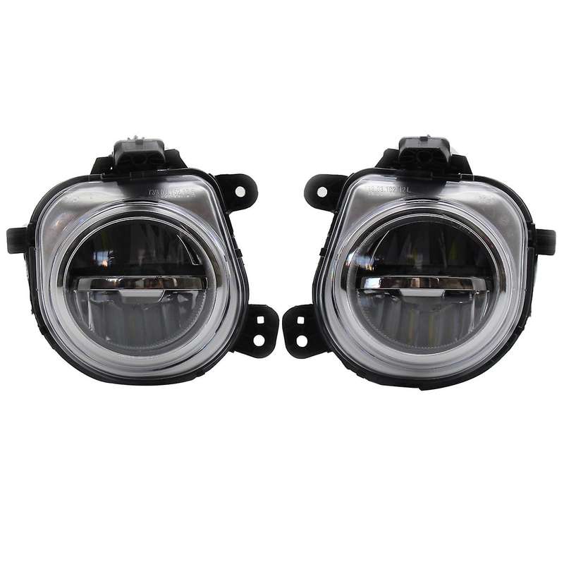 Pair Front Bumper LED Fog Light Lamp DRL Driving Lamp for  X3 F25 X4 F26 X5 F15 F85 2014-2016 631773