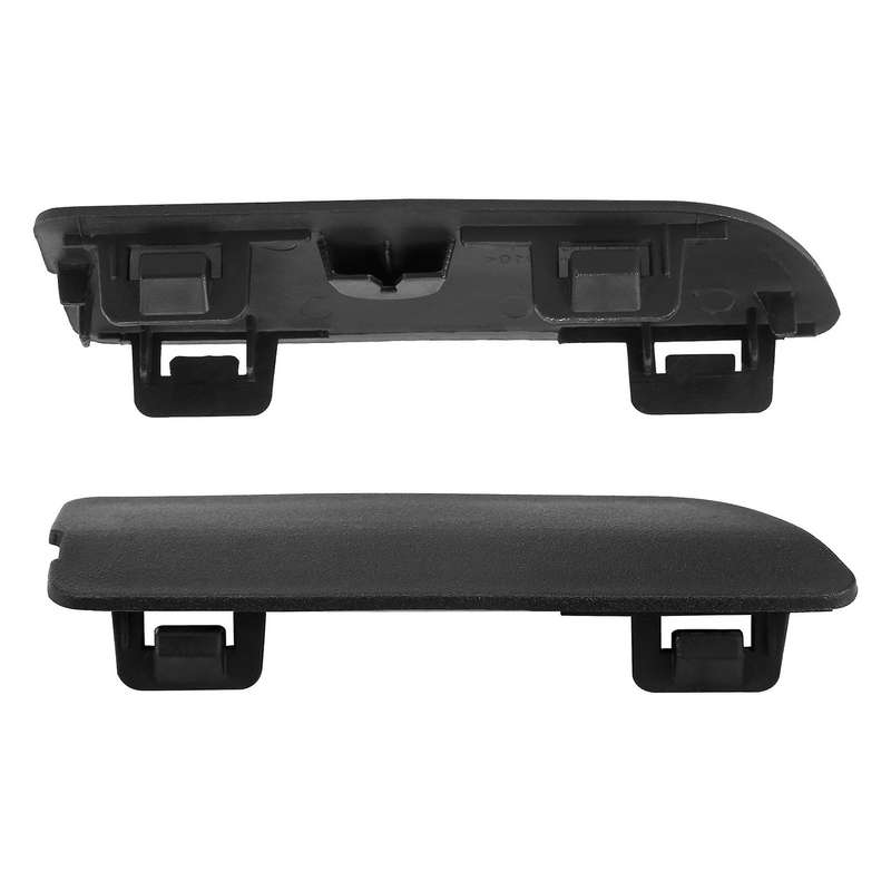 Pair Front Bumper Tow Hook Cover Unpainted 51117116671 51117116672 for - E53 X5 3.0I 4.4I 2004 2005