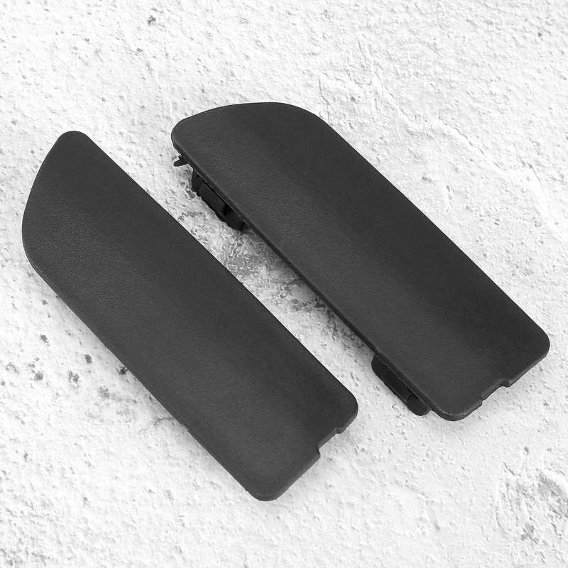Pair Front Bumper Tow Hook Cover Unpainted 51117116671 51117116672 for - E53 X5 3.0I 4.4I 2004 2005