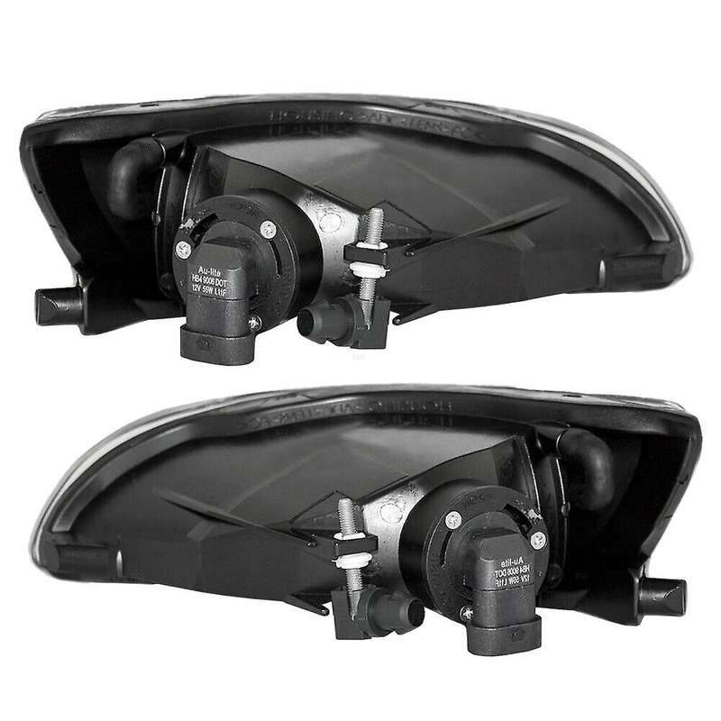 Pair Front Bumper Fog Light Clear Lens Driving Lamp Assembly for 2004-2009 RX330 RX350 81220-0E010 8