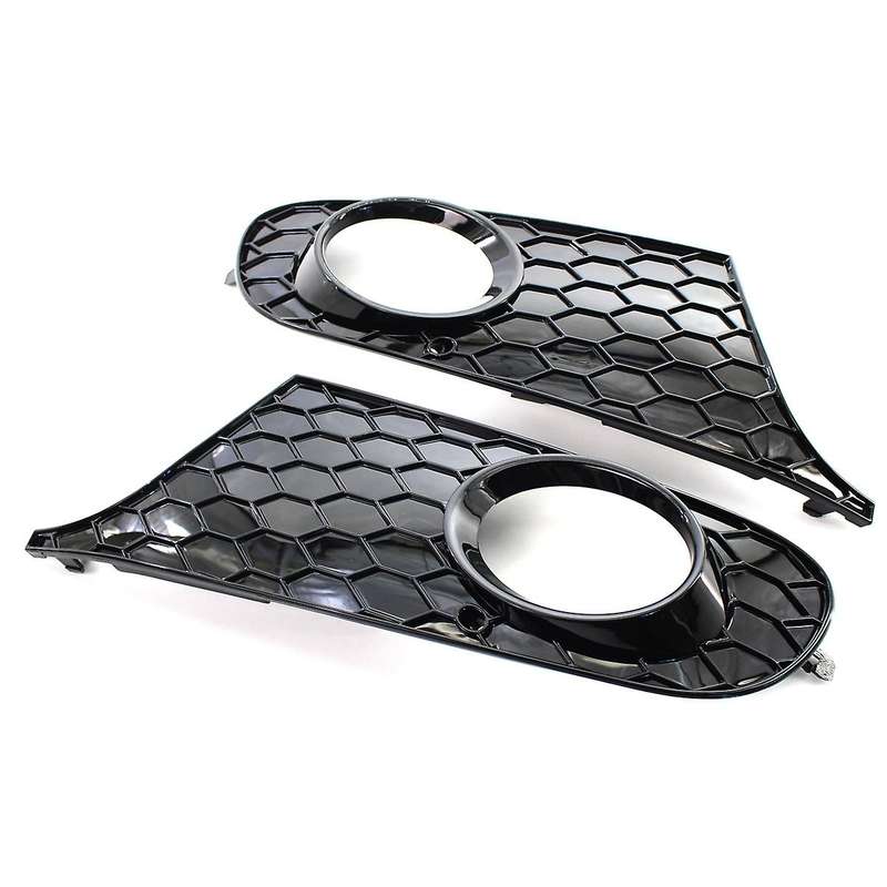 Pair Front Bumper Fog Lights Cover Fog Lamp Grilles for Golf 6 VI MK6 2009-2013 5K0853665 5K0853666