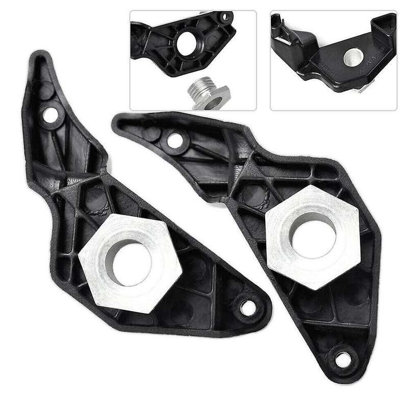 Pair Headlight Repair Bracket Fixed Clips for 5 Series E60 E61 2004 2005-2010 63126941478 6312694247