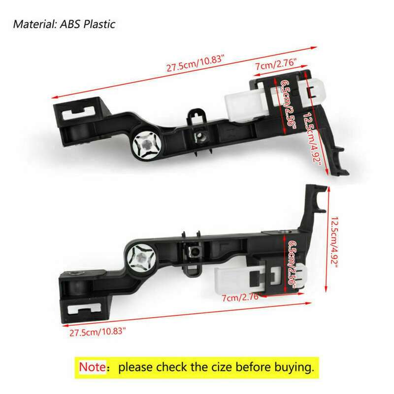 Pair Left Right Front Headlight Lamp Mounting Bracket 68050757AA 68050756AA for Ram 1500 2500 3500