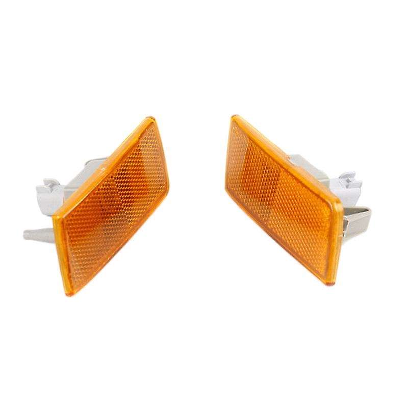Pair Left Right Front Bumper Side Turn Signal Lamp Marker Light Leaf Lamp for 300 300C 04805860AA 04