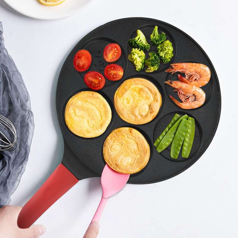Pancake Maker Pancake Pan for Kids Pancake Griddle Induction Pan Nonstick Pancake Molds for Kids Mi