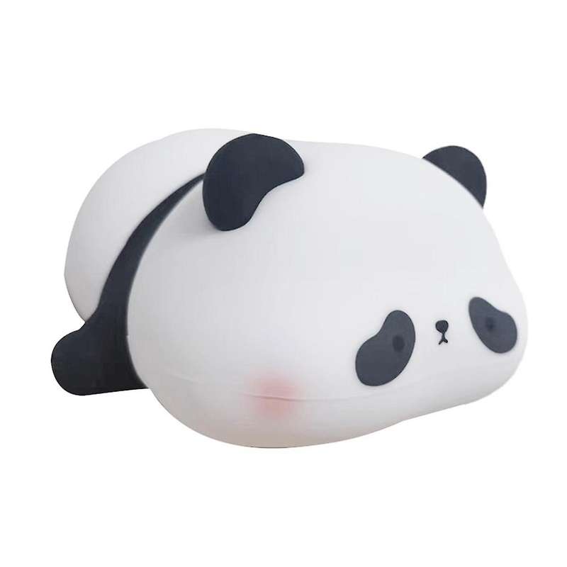 Panda Night Light,food Grade Silicone,rechargeable,tap Fun Lamp for Room,adjustable Brightness,cute