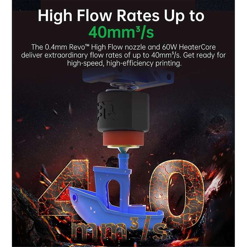 Panda Hotend Plug and Print High Speed High Flow with for E3DOnline Bontech for X1C