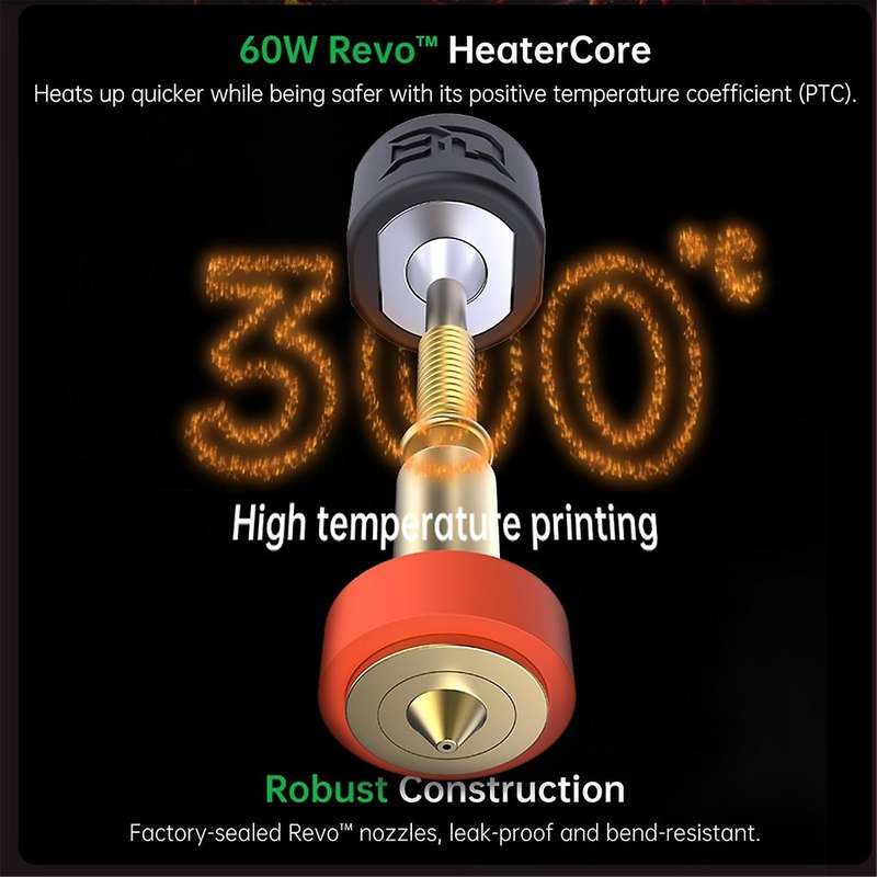Panda Hotend Plug and Print High Speed High Flow with for E3DOnline Bontech for X1C