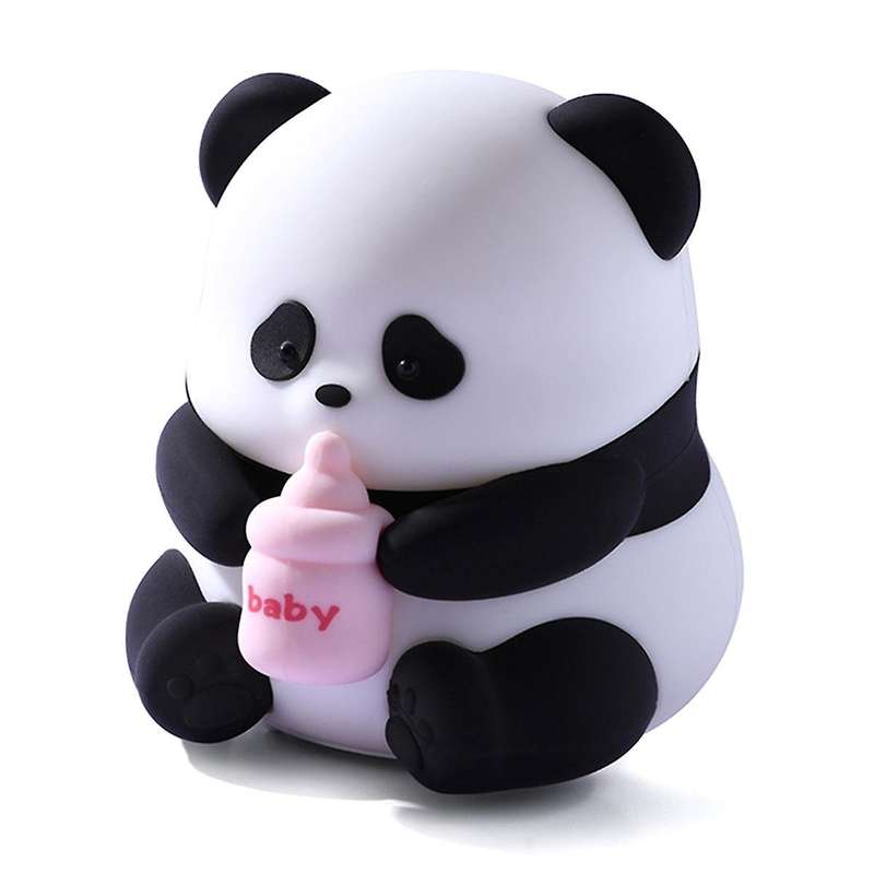 Panda Night Light-Baby , Squishy Dimmable Led Panda Lamp, Kawaii Panda Gifts Stuff, Cute Decor for B