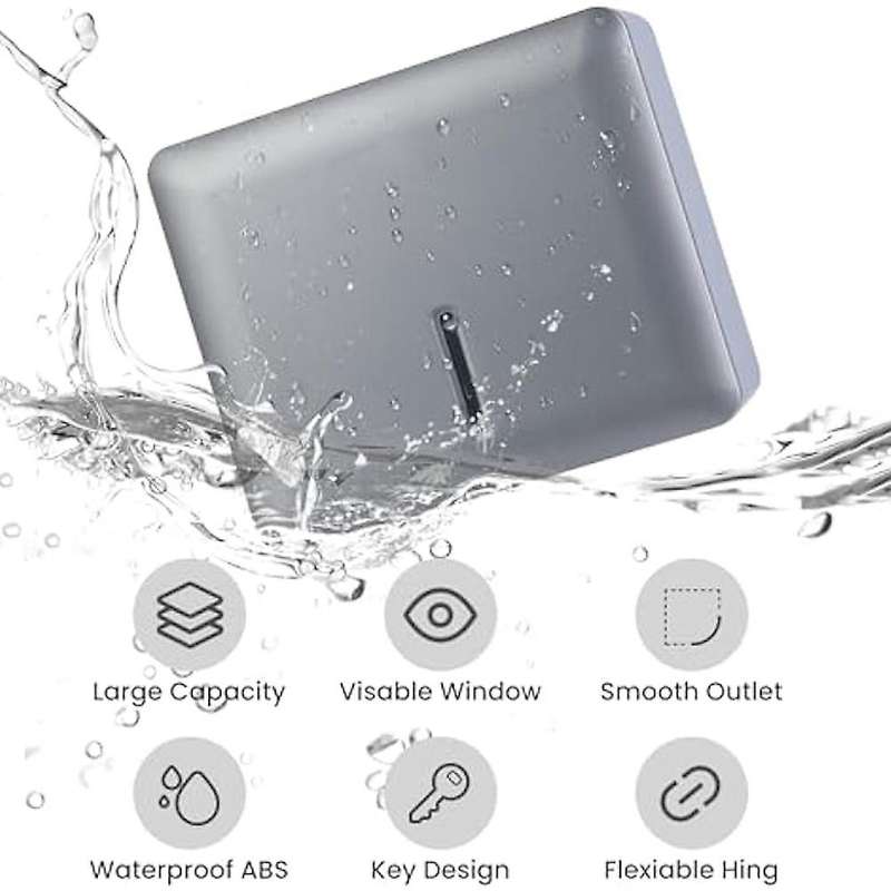 Paper Towel Dispenser Wall Mount Hand Towel Dispenser Commercial Bathroom Multifold Fold Paper Hand