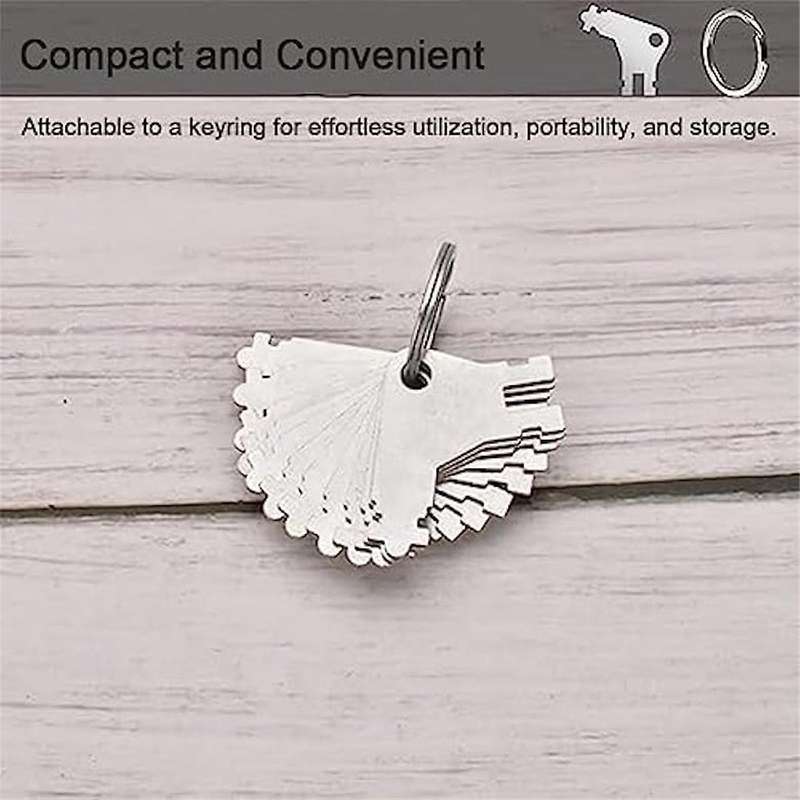 Paper Towel Dispenser Key, 20pack Toilet Paper Dispenser Paper Dispenser Key Universal Replacement K