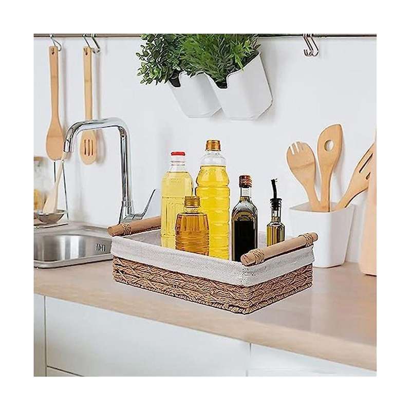 Paper Storage Box Desktop Storage Basket Porch Key Storage Basket Table Storage Tray Snacks Storage