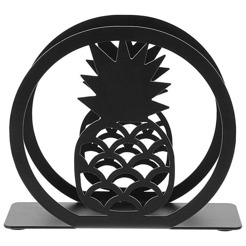 Papertowel Dispenser Desktop Tissue Rack Metal Pineapples Napkin Stand Paper Napkin Holder
