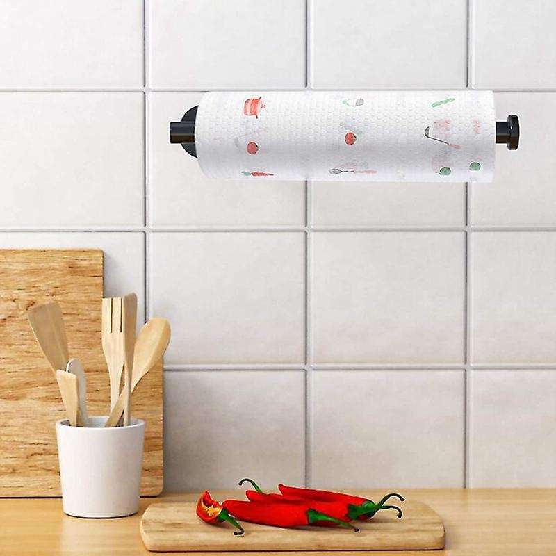 Paper Towel Holder Under Cabinet Paper Towel Rack Stainless Steel Wall Mount Towel Paper Holder For